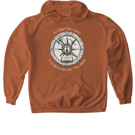 Expeditioner's&nbsp;Emblem, a Texas Orange Softstyle Pullover Hoodie