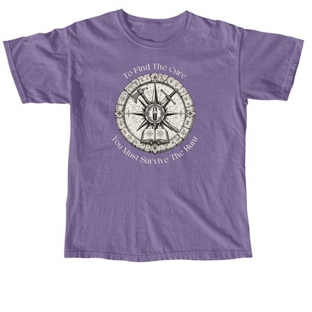 Expeditioner's&nbsp;Emblem, a Grape Comfort Colors Unisex Tee