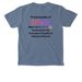Proud Member pocket, a Blue Jean Comfort Colors Pocket Tee (back-view)