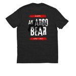 Spirit Wear 2026-27, a Space Black Allmade Eco Triblend Unisex Tee (back-view)
