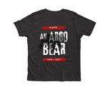 Spirit Wear 2026-27, a Dark Grey Heather Premium Youth Tee (back-view)