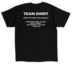 0221 cool shirt, a Black Classic Unisex Tee (back-view)