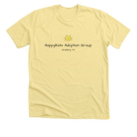 HappyKats 2022, a Heather Yellow Gold Premium Unisex Tee