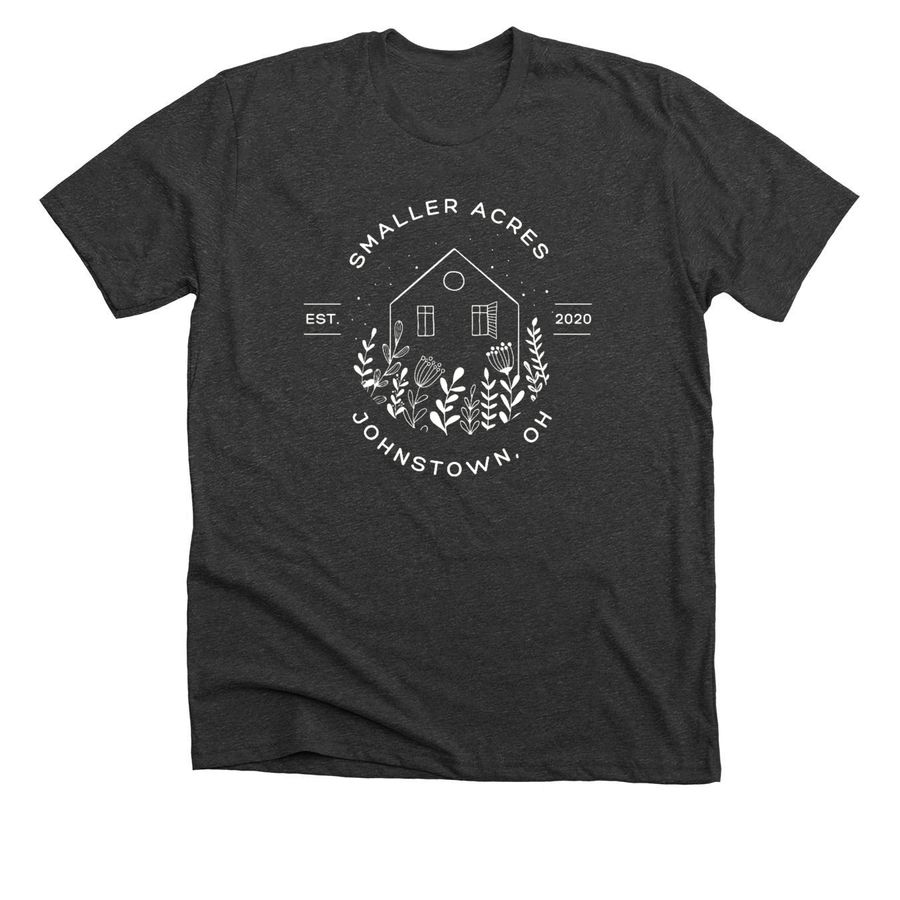 Smaller Acres, a Dark Grey Heather Premium Unisex Tee