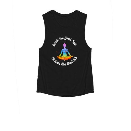 Inhale, a Black Women's Muscle Tank