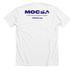 Juega Limpio, a Solid White Blend Premium Unisex Tee (back-view)
