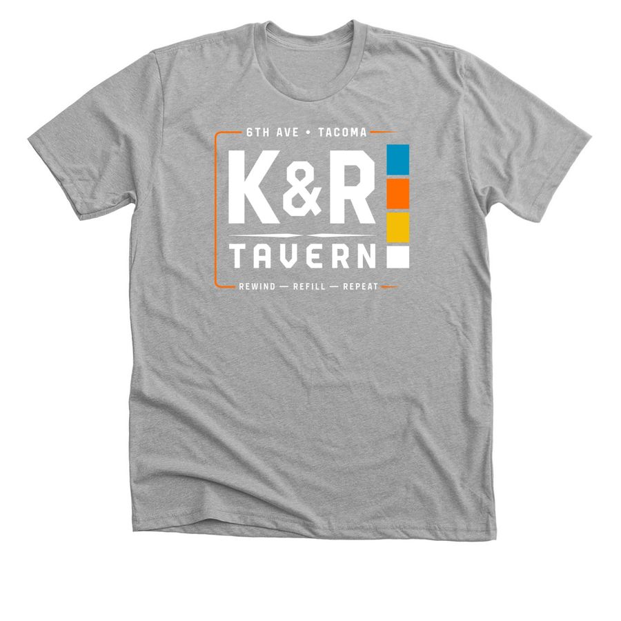 The Merchan(dise) of 6th Ave, a Athletic Heather Premium Unisex Tee