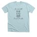 You were created for such a time as this, a Heather Ice Blue Premium Unisex Tee