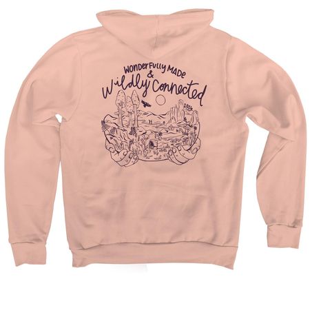 Wonderfully Made & Wildly Connected: 2026, a Peach Premium Pullover Hoodie