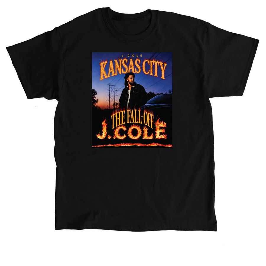 J Cole&nbsp;T-Mobile Center&nbsp;Merch -&nbsp;Kansas City, a Black Classic Unisex Tee