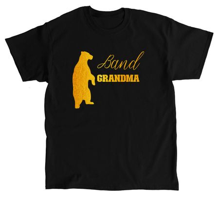 Golden Bear Band Grandma Shirt&nbsp;, a Black Classic Unisex Tee