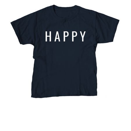 HAPPY Classic, a Navy Youth Unisex Tee