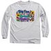 Human rights log sleeve, a Sport Grey Classic Long Sleeve Tee