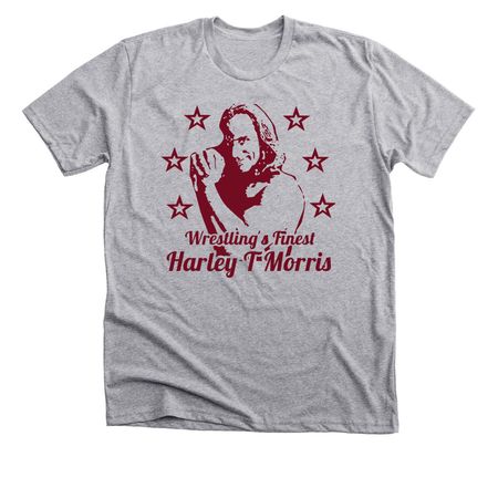 Wrestling's Finest!, a Athletic Heather Premium Unisex Tee