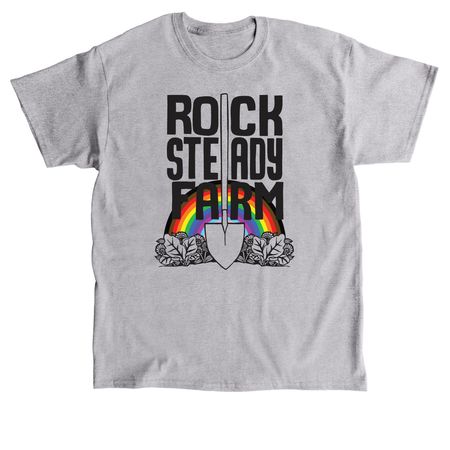 Rock Steady Farm PRIDE, a Sport Grey Classic Unisex Tee