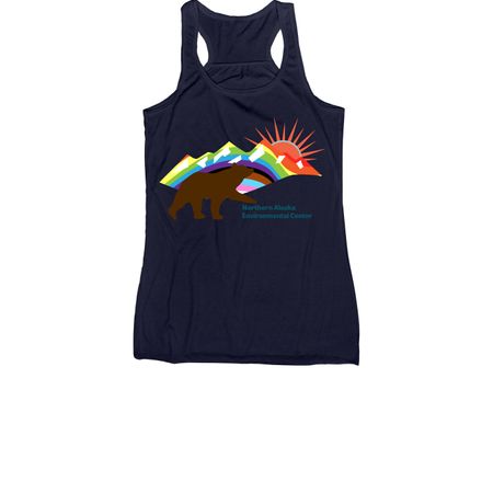 Northern Center Pride Wear 2026, a Navy Women's Racerback
