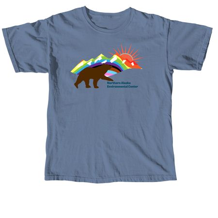 Northern Center Pride Wear 2026, a Blue Jean Comfort Colors Unisex Tee