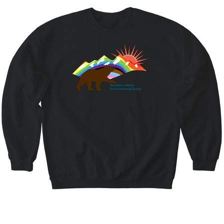 Northern Center Pride Wear 2026, a Black Softstyle Crewneck Sweatshirt