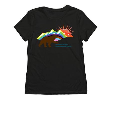 Northern Center Pride Wear 2026, a Deep Black Allmade Eco Triblend Women?s Tee
