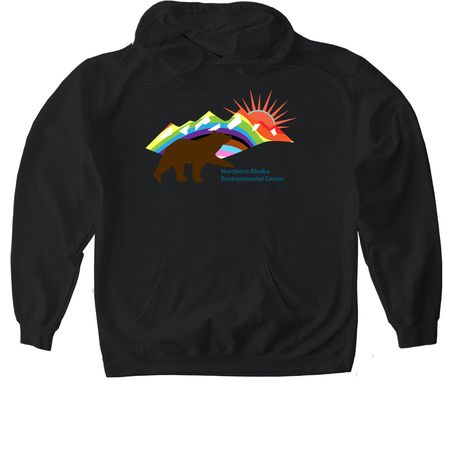 Northern Center Pride Wear 2026, a Black Gildan Softstyle Pullover Hoodie