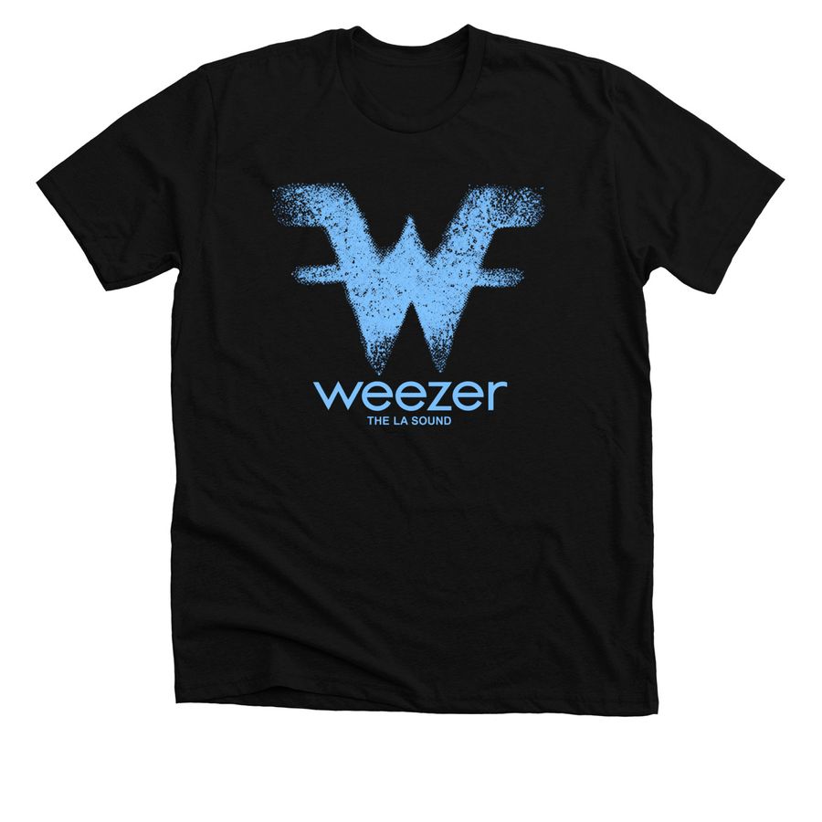 Weezer Tour Merch, a Solid Black Blend Premium Unisex Tee