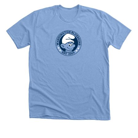 Washington Blueskins, a Heather Carolina Blue Premium Unisex Tee