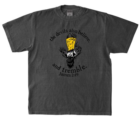 The Devils Tremble, a Shadow Heavyweight Garment Dye Tee