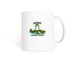 Zero Ducks Given Croc Coffee Mug, a White Coffee Mug