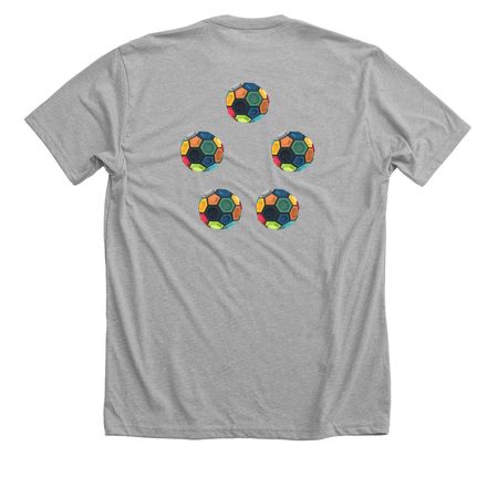 Ropes!, a Athletic Heather Premium Unisex Tee (back-view)