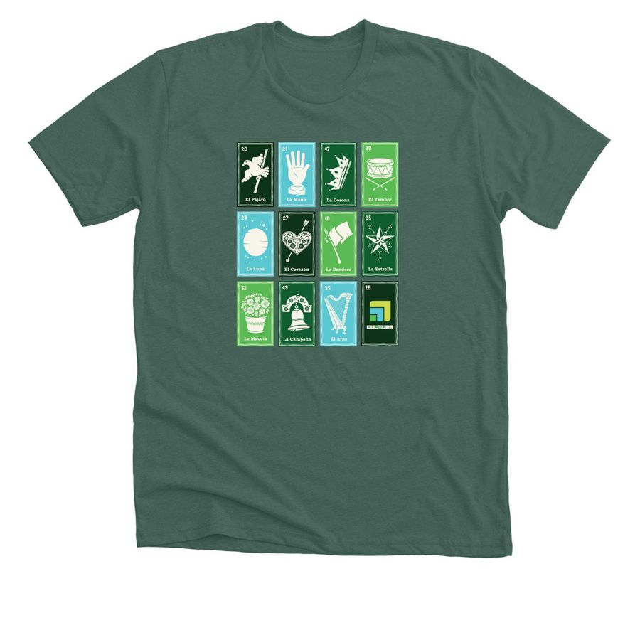 Loteria by Cultura - HHM2026 I, a Heather Forest Premium Unisex Tee