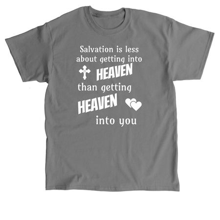Salvation's purpose, a Charcoal Classic Unisex Tee