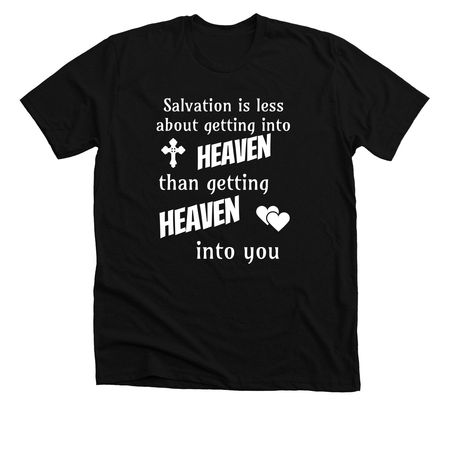 Salvation's purpose, a Solid Black Blend Premium Unisex Tee