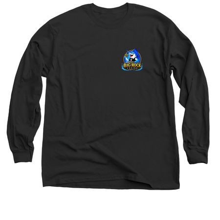 Official Big Rock Apparel, a Black Classic Long Sleeve Tee