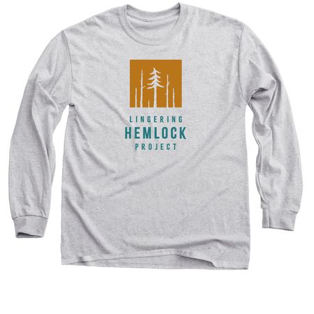 Shirts with blue logo, a Sport Grey Classic Long Sleeve Tee