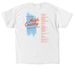 Welcome to the North Country, White, a White Classic Unisex Tee (back-view)