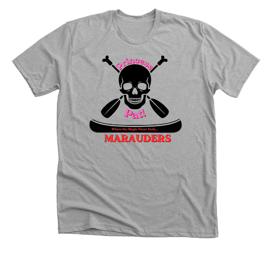 Princess Pat Marauders, a Athletic Heather Premium Unisex Tee