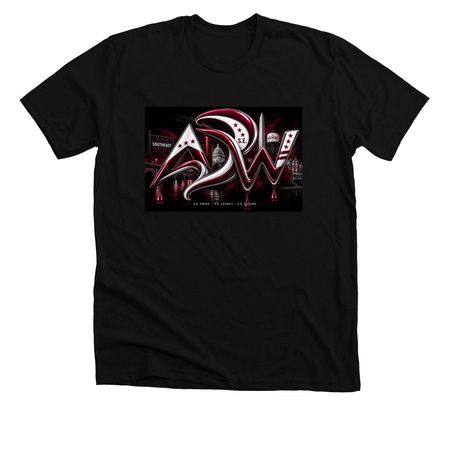 ADW (S.E. Washington DC), a Solid Black Blend Premium Unisex Tee