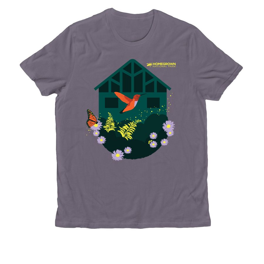 HNP Habitat Shirt - Limited Edition, a Cosmic Purple Allmade Organic Cotton Unisex Tee