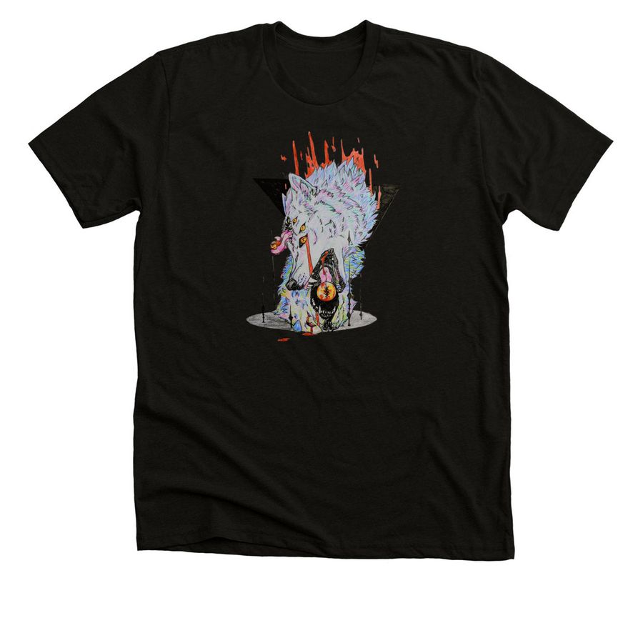 GiVing, a Black Heather Premium Unisex Tee