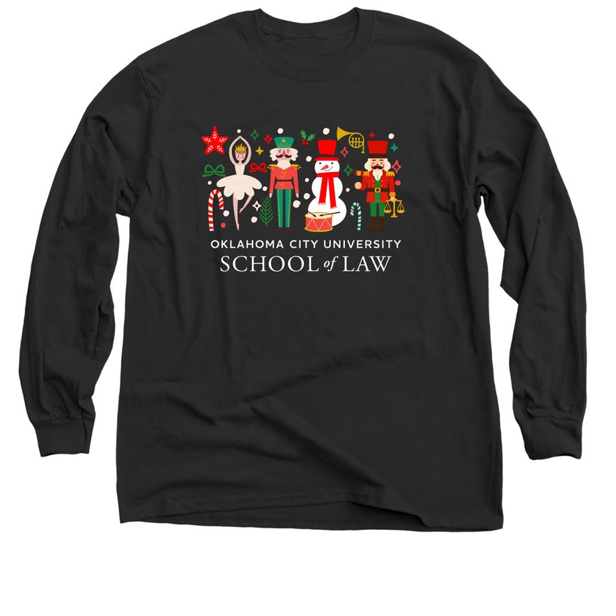 Nutcracker Christmas Shirts & Sweaters, a Black Classic Long Sleeve Tee