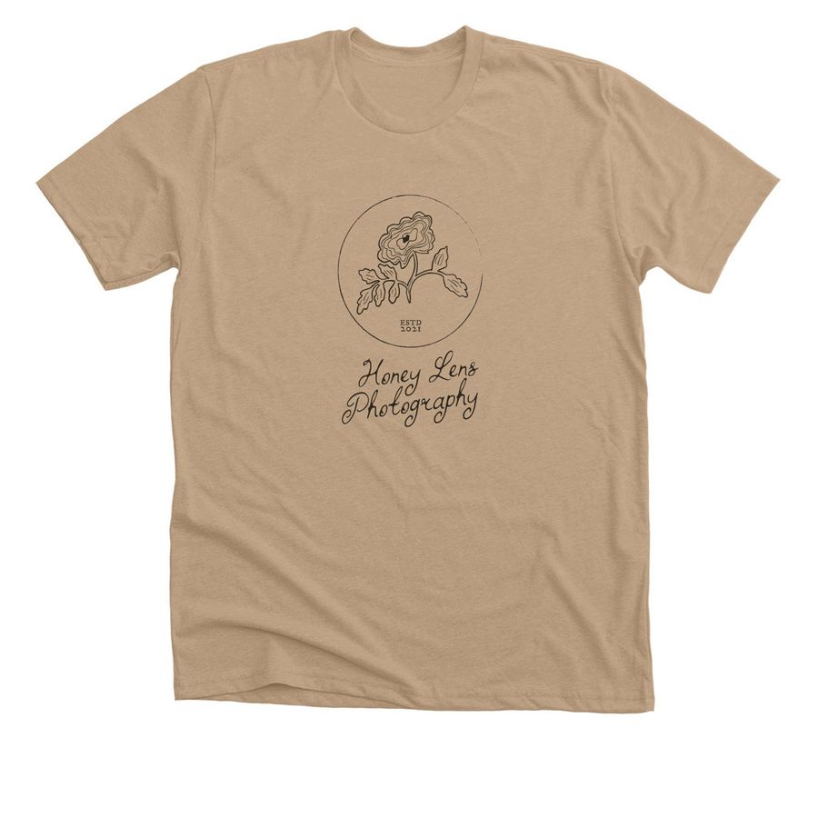 The Keepsake Shirt, a Heather Sand Dune Premium Unisex Tee