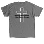 Love like Adley2, a Charcoal Classic Unisex Tee (back-view)