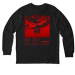 Speak With Dead, a Black Stanley/Stella Unisex Creator 2.0 Long Sleeve Tee (back-view)