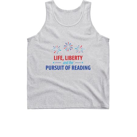 Pursuit of Reading Apparel-light colors&nbsp;, a Sport Grey Classic Unisex Tank Top