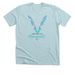 Team V:&nbsp;2026 Long Island Walk N' Roll, a Heather Ice Blue Premium Unisex Tee