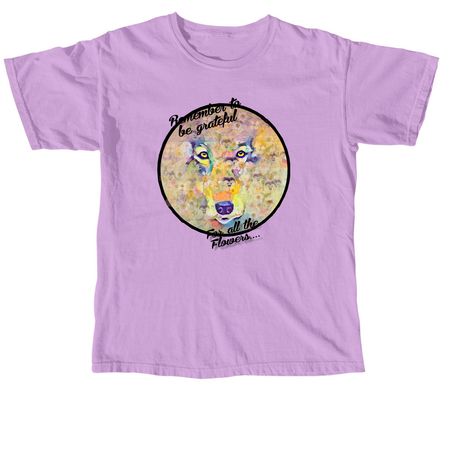 RANGO IN FLOWERS&nbsp;, a Neon Violet Comfort Colors Unisex Tee