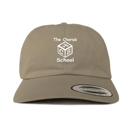 Cherub Hat, a Khaki Printed Classic Baseball Cap