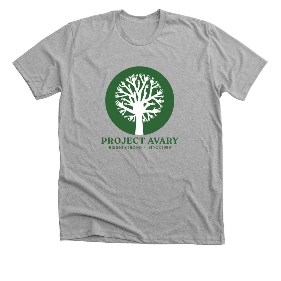 The Avary Classic, a Athletic Heather Premium Unisex Tee