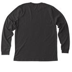 JCBA 2026, a Dark Grey Heather Premium Long Sleeve Tee (back-view)