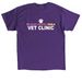 Total Sit Show, a Purple Classic Unisex Tee (back-view)